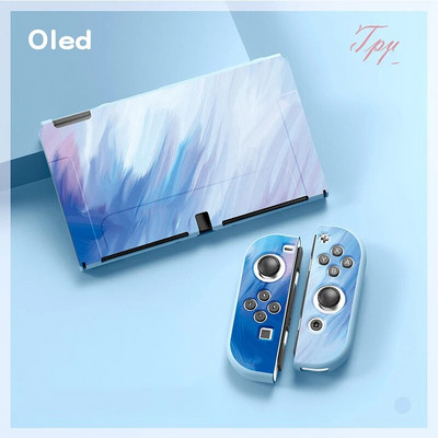 Nintendo Switchi OLED-tarvikute jaoks Protective Shell NS Game Host Console TPU kõikehõlmav pehme kaanega kaitseümbrise kott