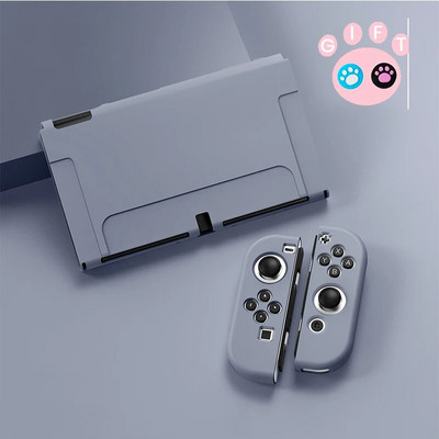 Nintendo Switchi OLED-tarvikute jaoks Protective Shell NS Game Host Console TPU kõikehõlmav pehme kaanega kaitseümbrise kott