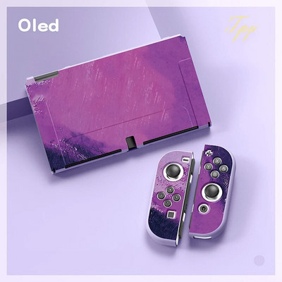 Nintendo Switchi OLED-tarvikute jaoks Protective Shell NS Game Host Console TPU kõikehõlmav pehme kaanega kaitseümbrise kott