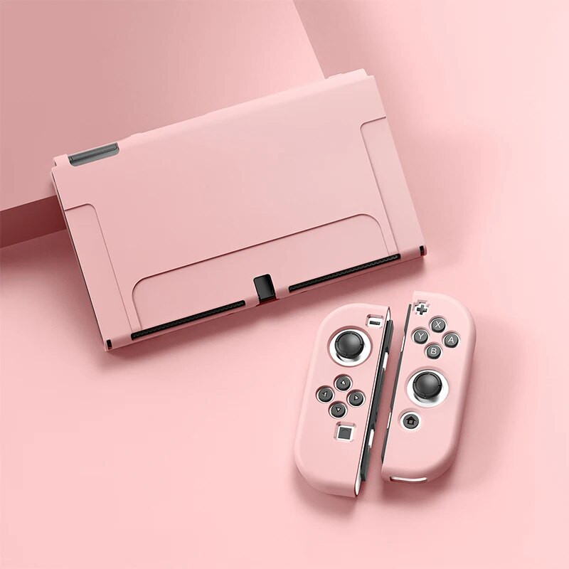 Nintendo Switchi OLED-tarvikute jaoks Protective Shell NS Game Host Console TPU kõikehõlmav pehme kaanega kaitseümbrise kott