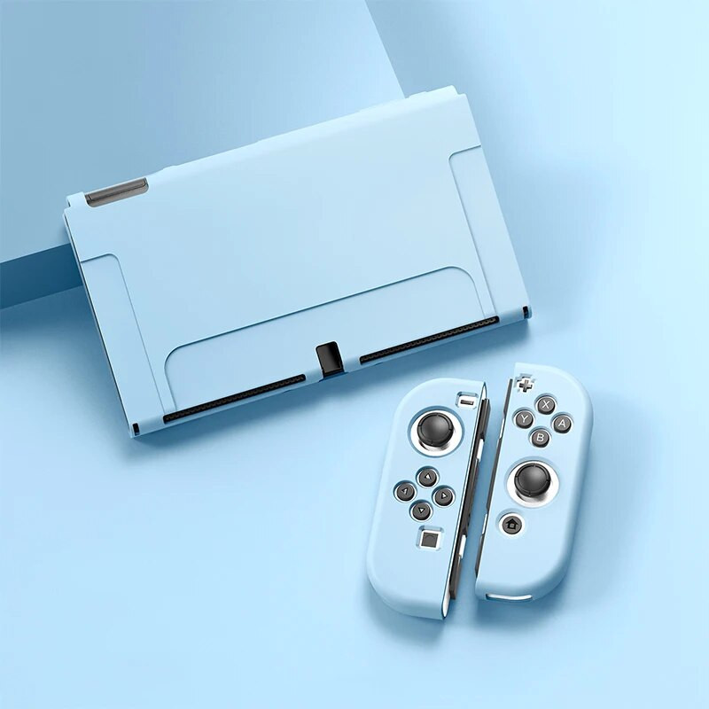 Nintendo Switchi OLED-tarvikute jaoks Protective Shell NS Game Host Console TPU kõikehõlmav pehme kaanega kaitseümbrise kott