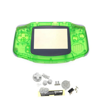 Нова пълна обвивка на корпуса за Nintend Gameboy GBA Shell Hard Case със смяна на лещи на екрана за корпус на конзолата Gameboy Advance