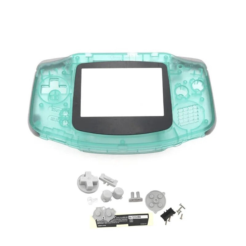 Νέο Full Housing Shell για Nintend Gameboy GBA Shell Hard Case with Screen Lens Replacement for Gameboy Advance Console Housing