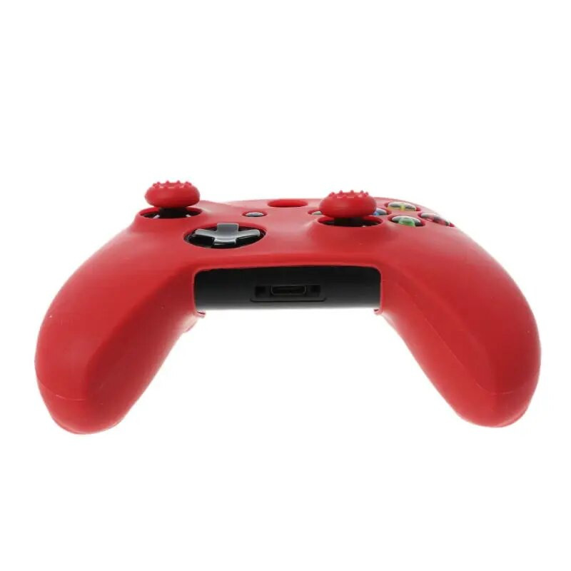Aizsargvāciņš Analogā īkšķa stieņa rokturis mīksts silikona korpuss pret slīdēšanu ūdensizturīgs priekš XBOX Ones spēļu paneļa kontroliera