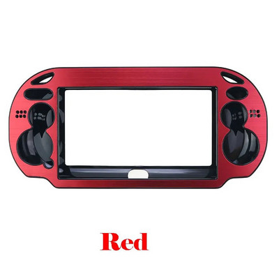 cltgxdd 1 τεμάχιο πλαστικό + κάλυμμα σκληρής θήκης αλουμινίου Προστατευτικό κέλυφος δέρματος για χειριστήριο PSV PS Vita 1000 PSV1000