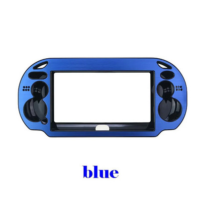 cltgxdd 1 τεμάχιο πλαστικό + κάλυμμα σκληρής θήκης αλουμινίου Προστατευτικό κέλυφος δέρματος για χειριστήριο PSV PS Vita 1000 PSV1000