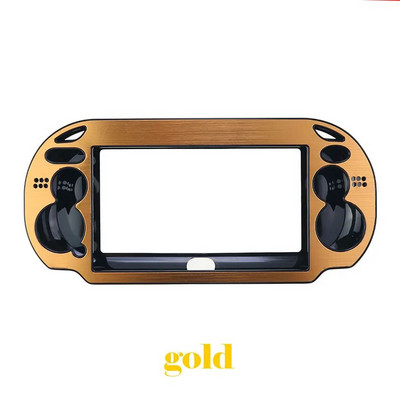 cltgxdd 1 τεμάχιο πλαστικό + κάλυμμα σκληρής θήκης αλουμινίου Προστατευτικό κέλυφος δέρματος για χειριστήριο PSV PS Vita 1000 PSV1000