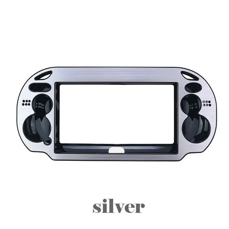 cltgxdd 1 τεμάχιο πλαστικό + κάλυμμα σκληρής θήκης αλουμινίου Προστατευτικό κέλυφος δέρματος για χειριστήριο PSV PS Vita 1000 PSV1000