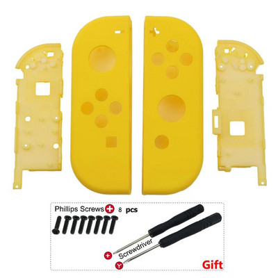 Nintendo Switchi asenduskorpuse jaoks Läbipaistev korpuse kate NS Joy Con NS JoyCons kontrolleri korpuse jaoks DIY tarvikud