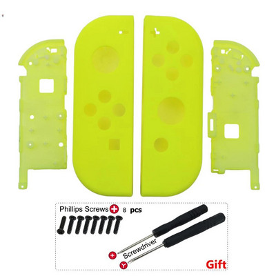Nintendo Switchi asenduskorpuse jaoks Läbipaistev korpuse kate NS Joy Con NS JoyCons kontrolleri korpuse jaoks DIY tarvikud