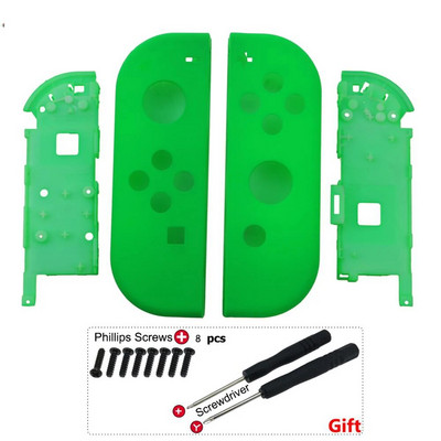 Nintendo Switchi asenduskorpuse jaoks Läbipaistev korpuse kate NS Joy Con NS JoyCons kontrolleri korpuse jaoks DIY tarvikud