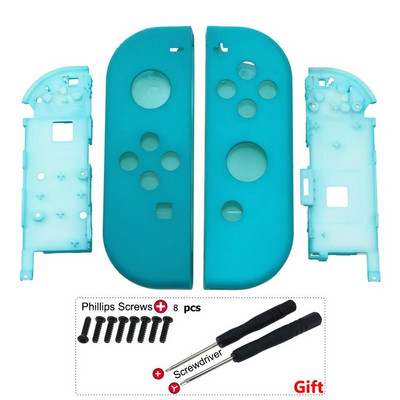 Nintendo Switchi asenduskorpuse jaoks Läbipaistev korpuse kate NS Joy Con NS JoyCons kontrolleri korpuse jaoks DIY tarvikud