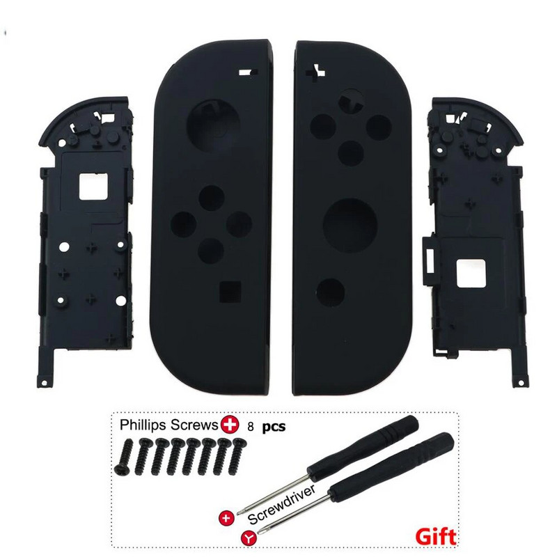 Nintendo Switchi asenduskorpuse jaoks Läbipaistev korpuse kate NS Joy Con NS JoyCons kontrolleri korpuse jaoks DIY tarvikud