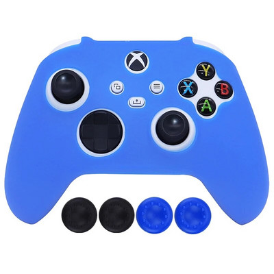 Roosa pehmest silikoonist mängupuldi kulumiskindel kaitsekate Skin Grip Case Joystick kate XBox-seeria SX kontrolleri nahale