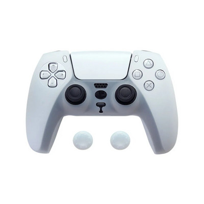 Silikoonkummist korpuse kontroller Skin Plastikust korpus Kest Mängupuldid Joystick Cap Pöidlad Sony Playstation 5 PS5 jaoks
