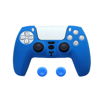 Silikoonkummist korpuse kontroller Skin Plastikust korpus Kest Mängupuldid Joystick Cap Pöidlad Sony Playstation 5 PS5 jaoks