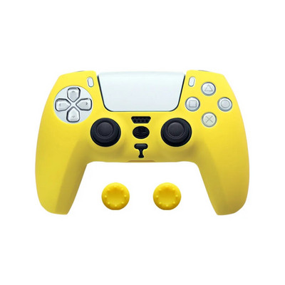 Silikoonkummist korpuse kontroller Skin Plastikust korpus Kest Mängupuldid Joystick Cap Pöidlad Sony Playstation 5 PS5 jaoks