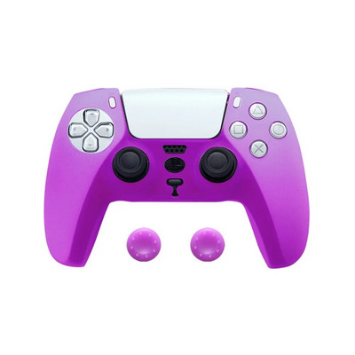 Silikoonkummist korpuse kontroller Skin Plastikust korpus Kest Mängupuldid Joystick Cap Pöidlad Sony Playstation 5 PS5 jaoks