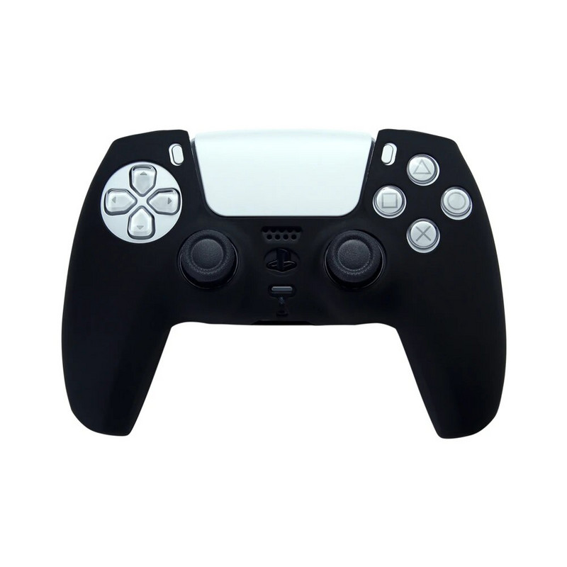 Silikoonkummist korpuse kontroller Skin Plastikust korpus Kest Mängupuldid Joystick Cap Pöidlad Sony Playstation 5 PS5 jaoks