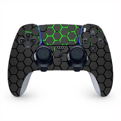 Värviline disain PS5 serva kontrolleri kleebis PS5 serva kontrolleri vinüülkatete jaoks PS5 serva kontrolleri pvc kleebis