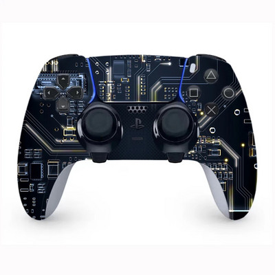 Värviline disain PS5 serva kontrolleri kleebis PS5 serva kontrolleri vinüülkatete jaoks PS5 serva kontrolleri pvc kleebis