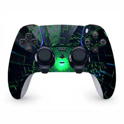 Värviline disain PS5 serva kontrolleri kleebis PS5 serva kontrolleri vinüülkatete jaoks PS5 serva kontrolleri pvc kleebis