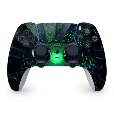 Värviline disain PS5 serva kontrolleri kleebis PS5 serva kontrolleri vinüülkatete jaoks PS5 serva kontrolleri pvc kleebis