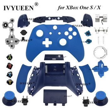 IVYUEEN Резервна обвивка на корпуса за Xbox One XS Controller Case Faceplate Cover RB LB RT LT Trigger Button Mod Kit Model 1708