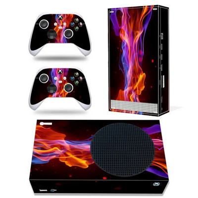 Για κονσόλα Xbox Series S και 2 χειριστήρια Skin Sticker Killer Design Προστατευτικό αυτοκόλλητο βινυλίου Πλήρες σετ Xbox Series S