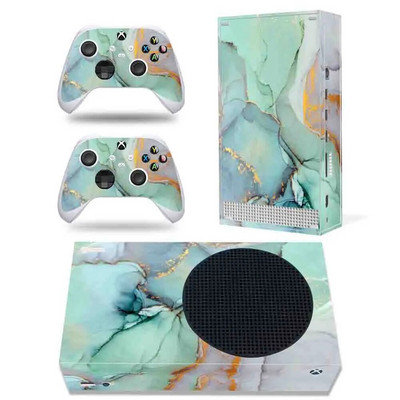 Για κονσόλα Xbox Series S και 2 χειριστήρια Skin Sticker Killer Design Προστατευτικό αυτοκόλλητο βινυλίου Πλήρες σετ Xbox Series S