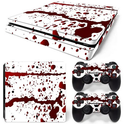 Za PS4 Slim konzolu i 2 kontrolera Bloody Design Skin naljepnica PS4 zaštitni omot od vinila