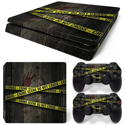 Za PS4 Slim konzolu i 2 kontrolera Bloody Design Skin naljepnica PS4 zaštitni omot od vinila
