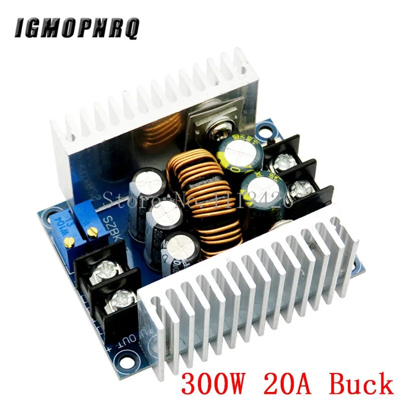 DC-DC 150W 10-32V do 12-35V/9A 300W 5-40V do 1.2-35V/300W 20A/400W 15A 8.5V-50V do 10V-60V Step-up Step-Down Power Supply Module