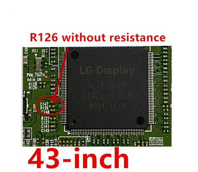 Αρχική πλακέτα λογικής V15 UHD TM120 VER0.9 6870C-0535B 6870C-0535C T-CON για: Τηλεόραση 43 ιντσών 49 ιντσών 55 ιντσών