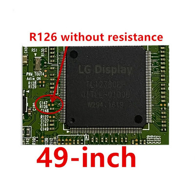 Αρχική πλακέτα λογικής V15 UHD TM120 VER0.9 6870C-0535B 6870C-0535C T-CON για: Τηλεόραση 43 ιντσών 49 ιντσών 55 ιντσών