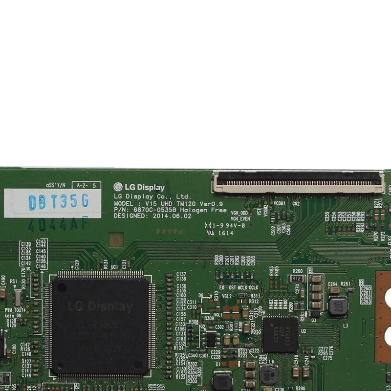 Αρχική πλακέτα λογικής V15 UHD TM120 VER0.9 6870C-0535B 6870C-0535C T-CON για: Τηλεόραση 43 ιντσών 49 ιντσών 55 ιντσών
