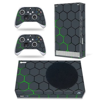 Geometry Style Xbox Series S Skin Sticker за конзола и 2 контролера Decal Vinyl Protective Skins Style 1