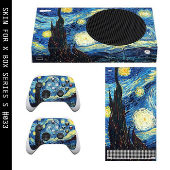 Paint Style Xbox Series S Skin Sticker for Console & 2 Controller Decal Vinyl Protective Skins Style 1