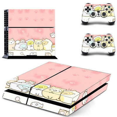 Sumikko Gurashi PS4 uzlīmes Play Station 4 ādas uzlīmes uzlīmes vāciņš PlayStation 4 PS4 konsolei un kontroliera apvalkiem, vinils