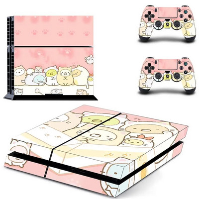 Sumikko Gurashi PS4 kleebised Play Station 4 nahakleebise kleebise kate PlayStation 4 PS4 konsooli ja kontrolleri katted, vinüül