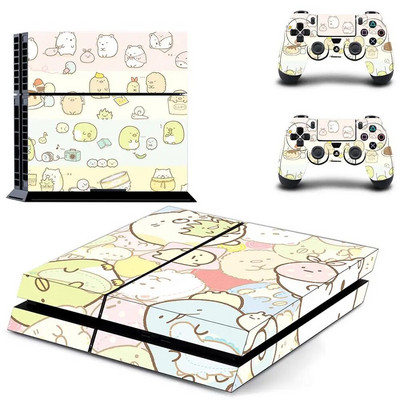 Sumikko Gurashi PS4 kleebised Play Station 4 nahakleebise kleebise kate PlayStation 4 PS4 konsooli ja kontrolleri katted, vinüül