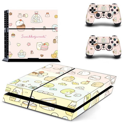 Sumikko Gurashi PS4 kleebised Play Station 4 nahakleebise kleebise kate PlayStation 4 PS4 konsooli ja kontrolleri katted, vinüül