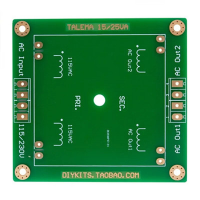 TALEMA BingZi 10VA 15VA 25VA Transformator audio sigilat Placă de montare fixă PCB