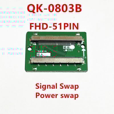 FHD LVDS LVDS 51 pini SAM cablu de conectare cablu cablu adaptor Placă de înlocuire stânga și dreapta