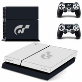 GT Sport PS4 Stickers Play station 4 Skin Sticker Decals for PlayStation 4 PS4 Console & Controller Skins Vinyl