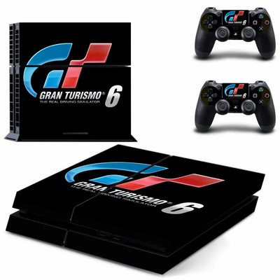GT Sport PS4 Stickers Play station 4 Skin Sticker Decals for PlayStation 4 PS4 Console & Controller Skins Vinyl