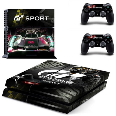 GT Sport PS4 Stickers Play station 4 Skin Sticker Decals for PlayStation 4 PS4 Console & Controller Skins Vinyl
