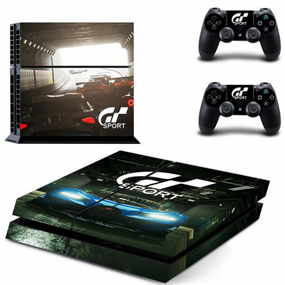 GT Sport PS4 Stickers Play station 4 Skin Sticker Decals for PlayStation 4 PS4 Console & Controller Skins Vinyl