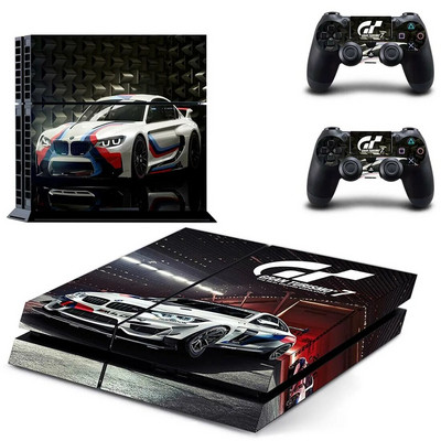 GT Sport PS4 Stickers Play station 4 Skin Sticker Decals for PlayStation 4 PS4 Console & Controller Skins Vinyl