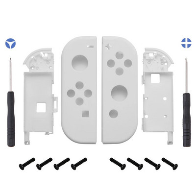 Αριστερά δεξιά Ανταλλακτικό κάλυμμα θήκης περιβλήματος ελεγκτή LR για διακόπτη Nintendo OLED Joy-Con Joycon NS Εργαλείο ανοιχτού κατσαβιδιού